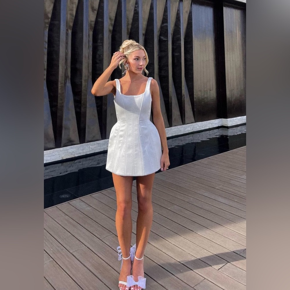 Nadia’s GINGER MINI MIKADO DRESS